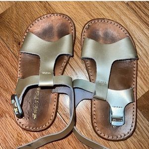 Freshly picked | gold sandal for toddler girl